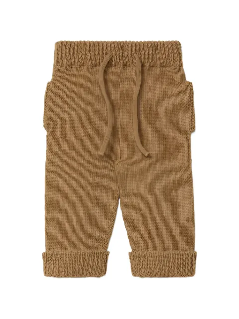 Wedoble Sweet Autumn drawstring-waist knitted trousers