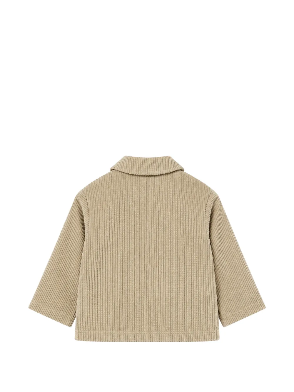 TEDDY & MINOU corduroy button-down shirt jacket Beige