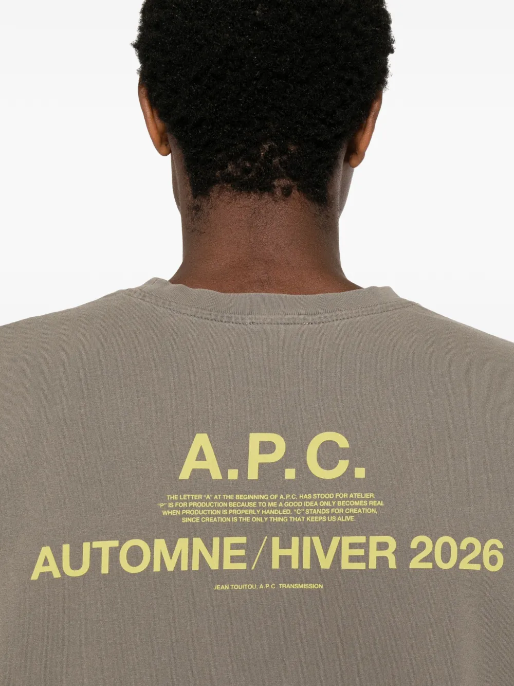 A.P.C. Autumn 26 T-Shirt Grijs