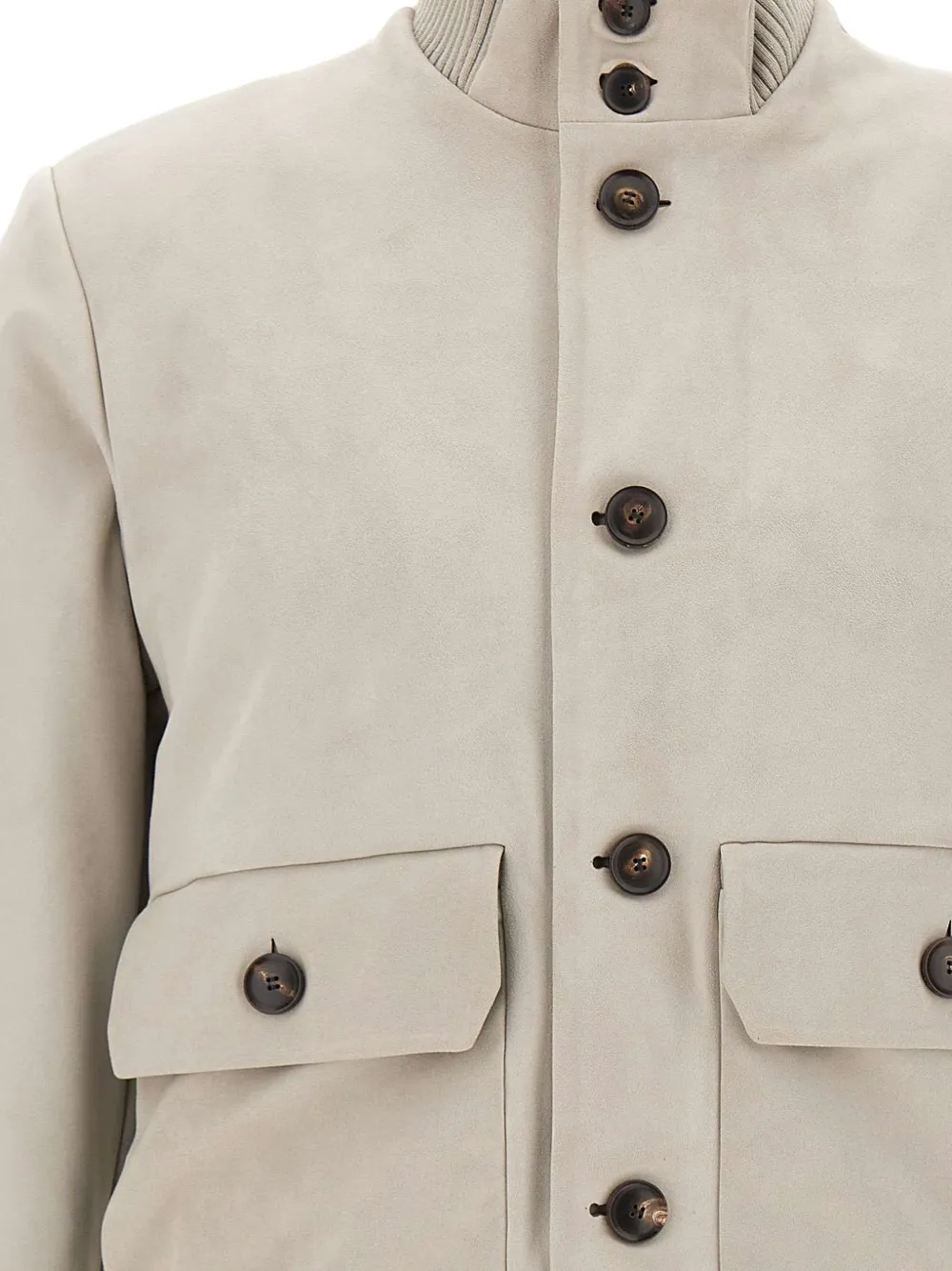RRD Nabucco faux-suede jacket Beige