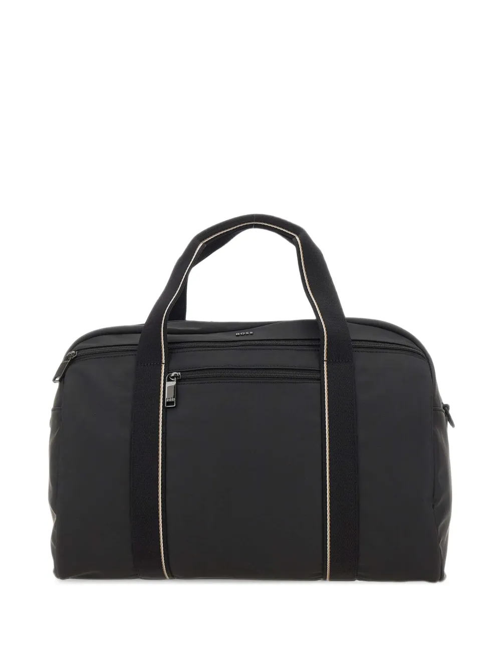 BOSS Zeph logo-embossed holdall bag - Schwarz