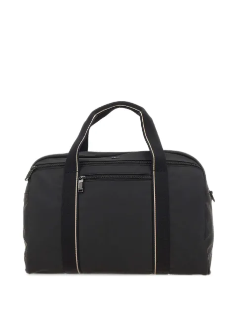 BOSS Zeph logo-embossed holdall bag