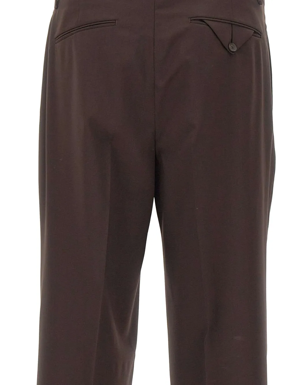 Briglia 1949 Marguttas pleated trousers Bruin