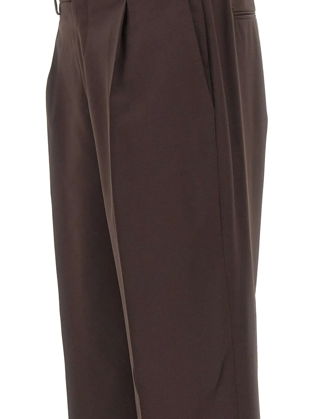 Briglia 1949 Marguttas pleated trousers Bruin