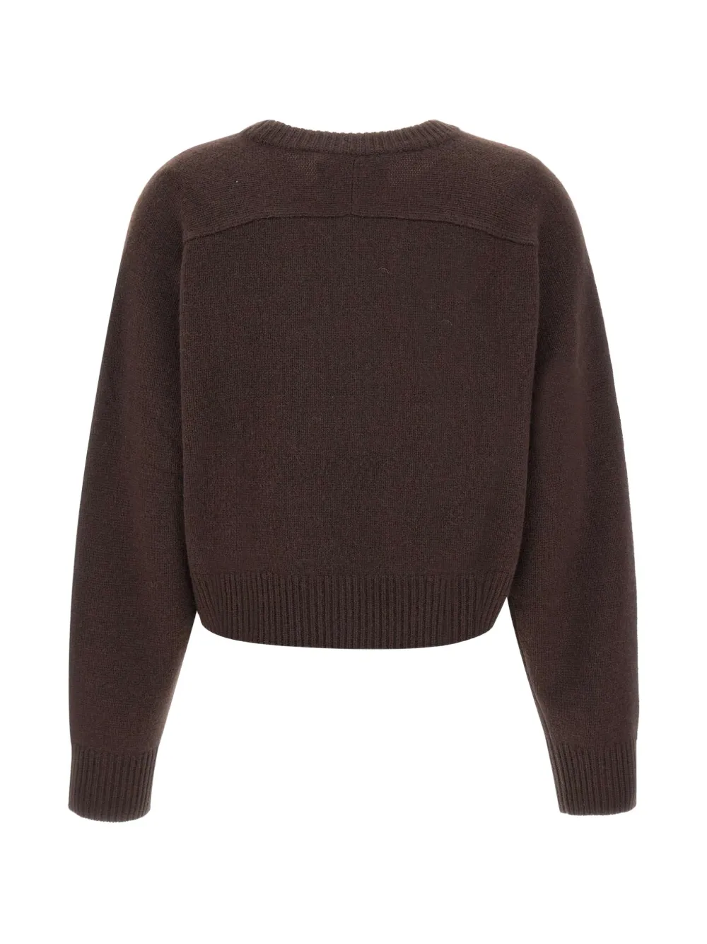 Soft Goat cropped crew-neck sweater Bruin