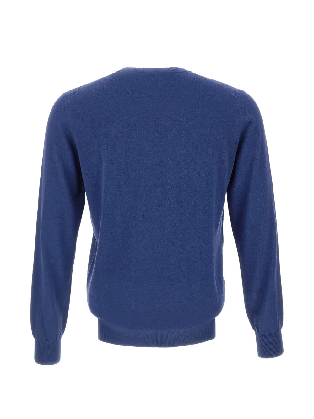 Kangra stockinette-stitch crew-neck sweater Blauw