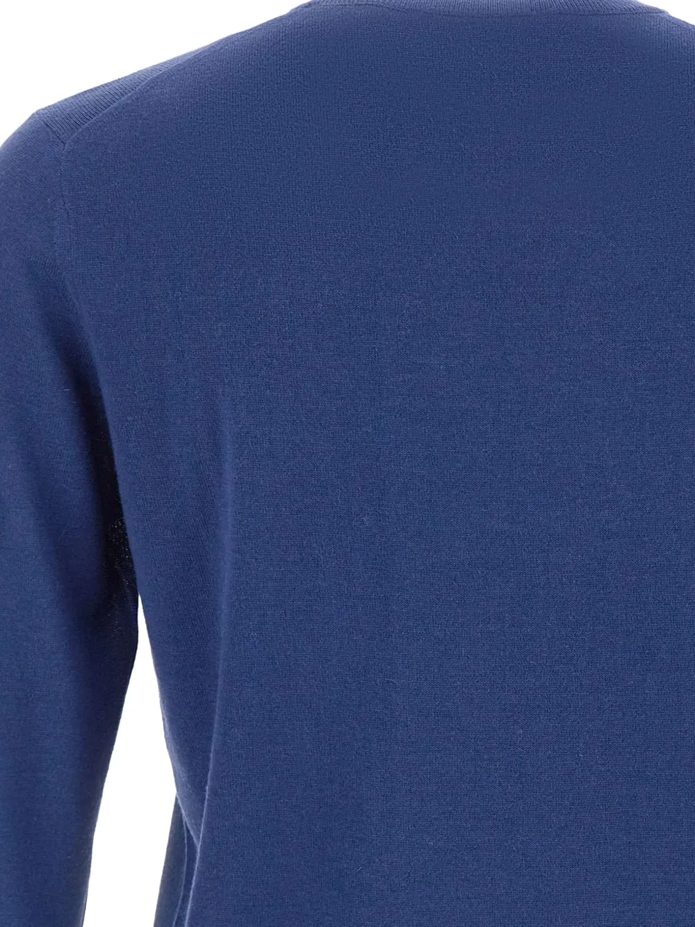 Kangra stockinette-stitch crew-neck sweater Blauw