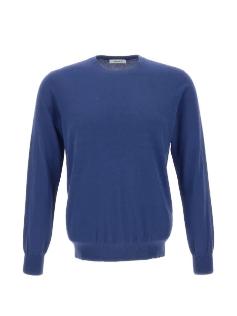 Kangra stockinette-stitch crew-neck sweater