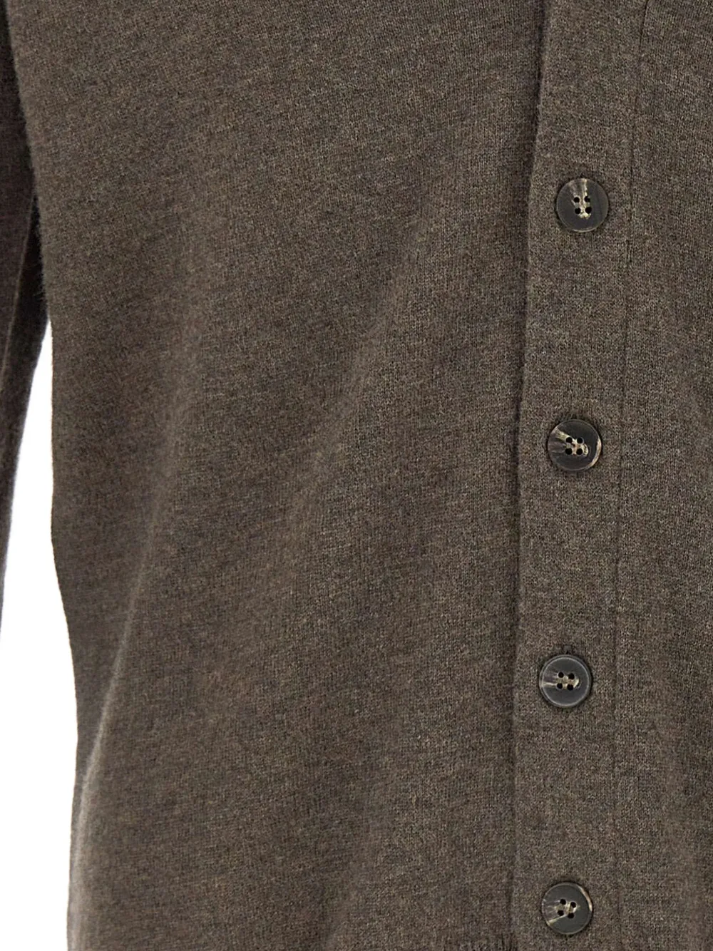 Kangra Vest met V-hals Bruin