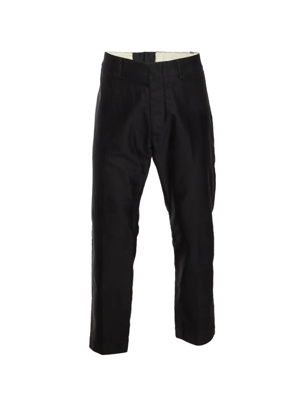 Tom Ford Vintage cotton regular-fit trousers - Schwarz