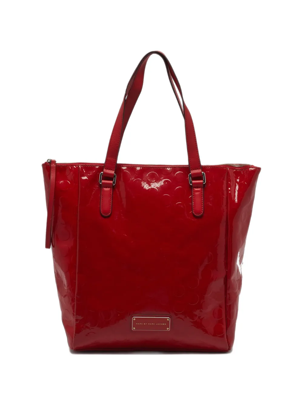 Marc By Marc Jacobs embossed-dot tote bag - Rosso
