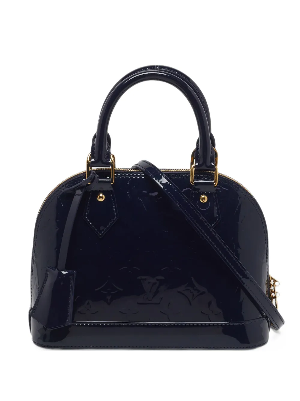 Louis Vuitton Pre-Owned BB Alma Monogram Vernis tote bag - Blu