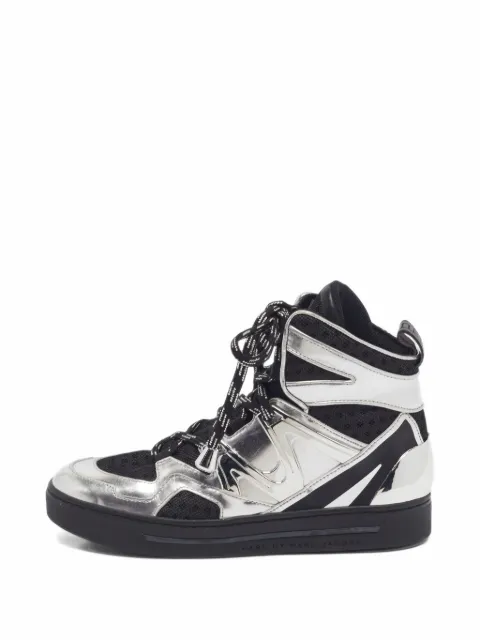 Marc By Marc Jacobs leather mesh high-top sneakers