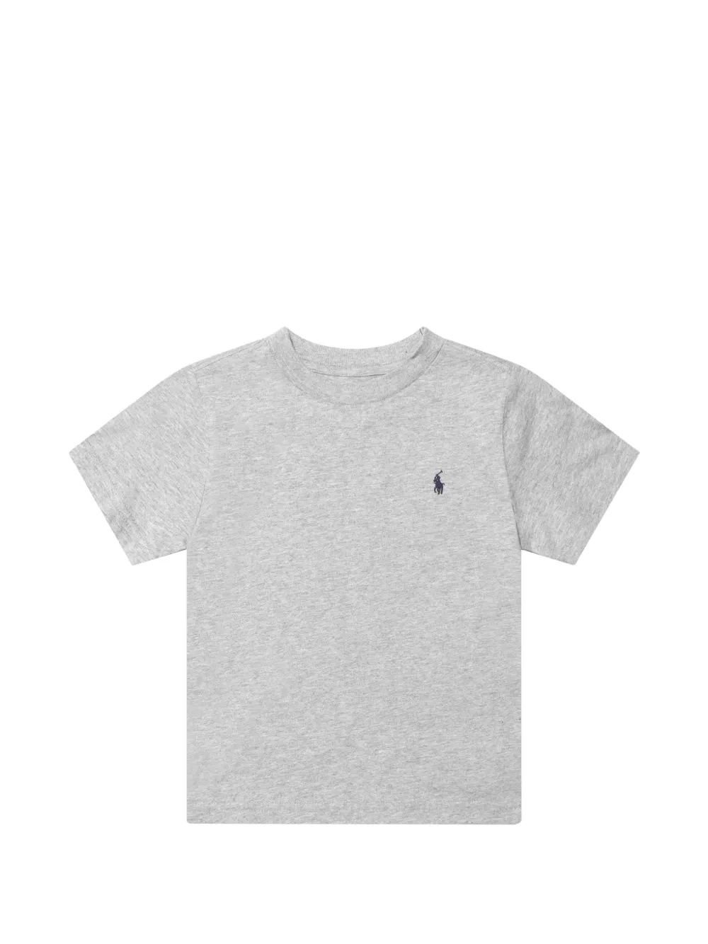 POLO RALPH LAUREN KIDS Pony-embroidered T-shirt Grijs