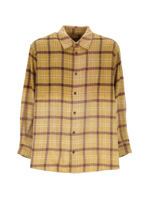 Kuro check-pattern flannel shirt