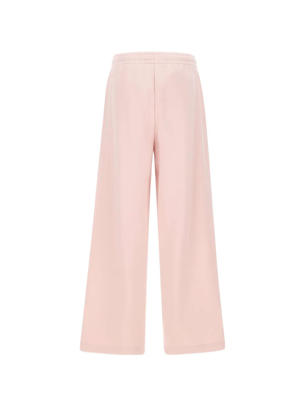 Lacoste flared fleece sweatpants Roze