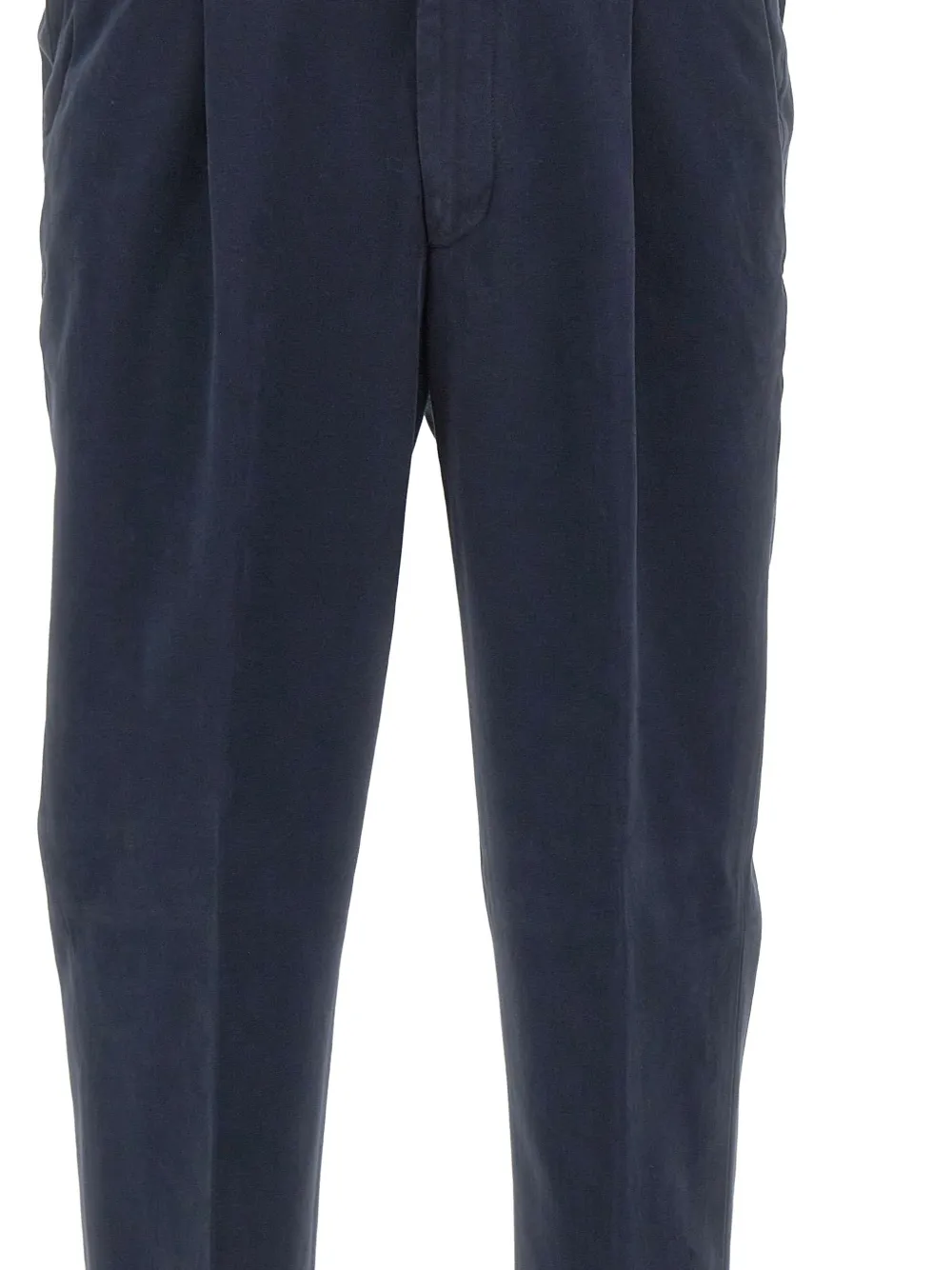 DEVORE Geplooide broek met cuffs Blauw