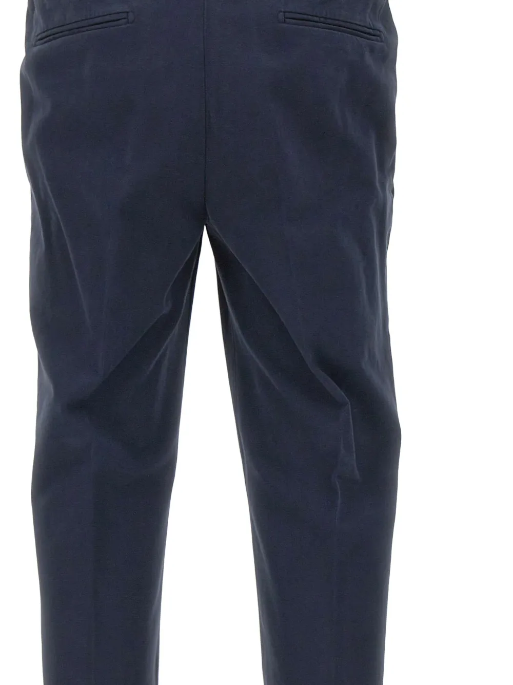 DEVORE Geplooide broek met cuffs Blauw