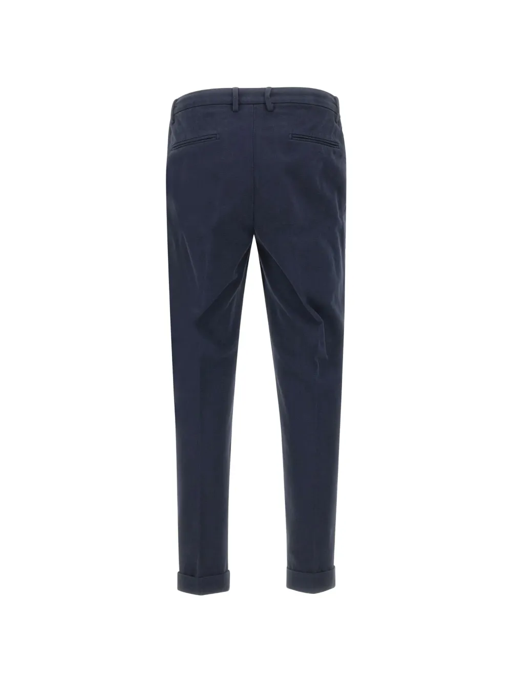 DEVORE Geplooide broek met cuffs Blauw
