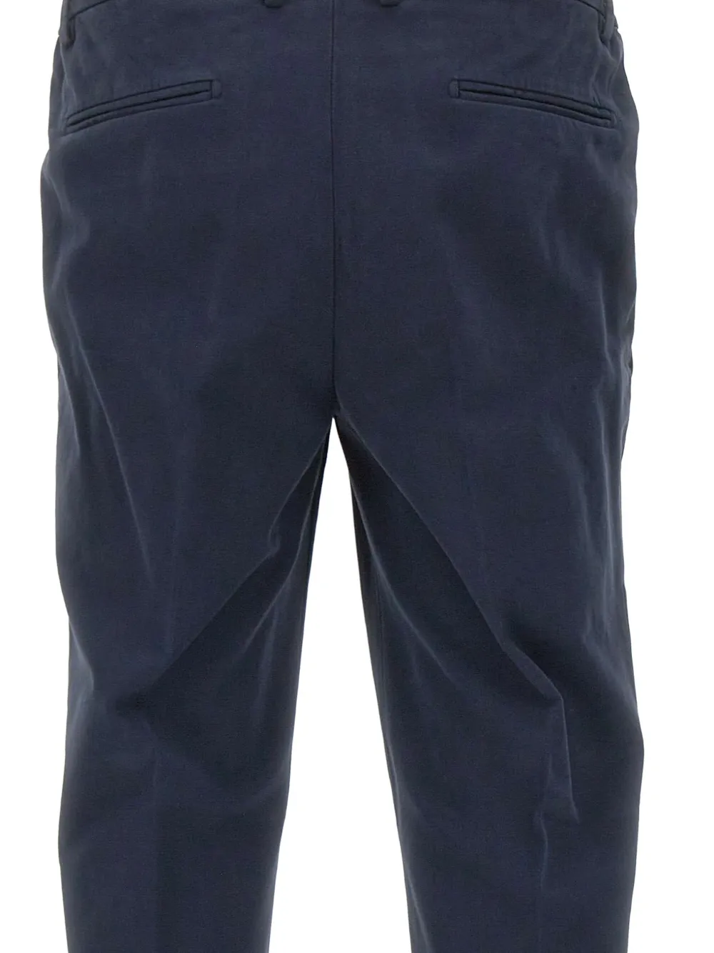 DEVORE Geplooide broek met cuffs Blauw