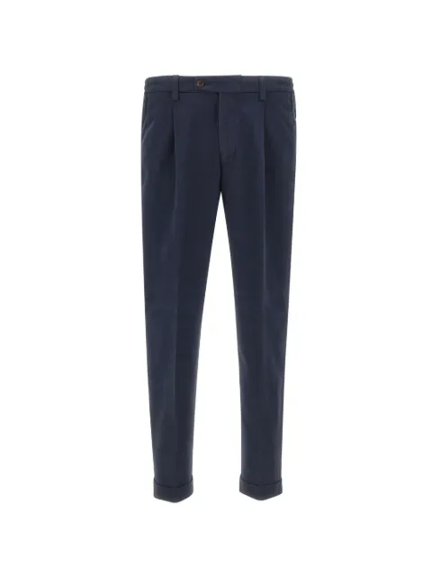 DEVORE pleated cuffed trousers