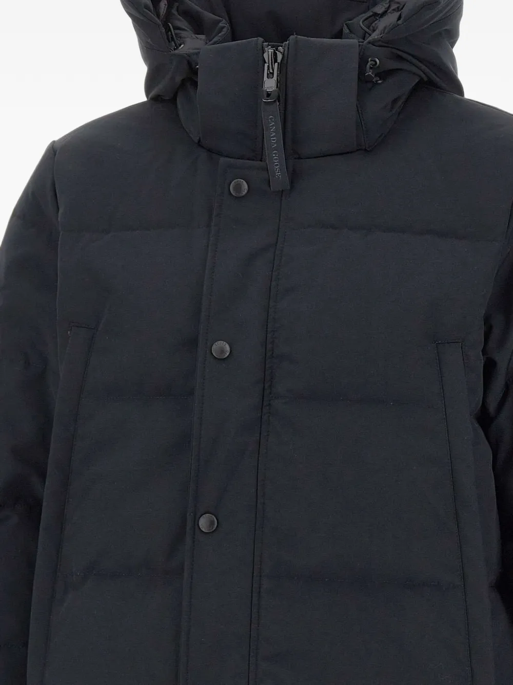 Canada Goose Wyndham padded jacket Zwart