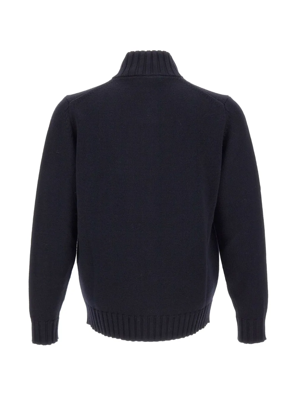Filippo De Laurentiis zip-up merino wool cardigan Blauw