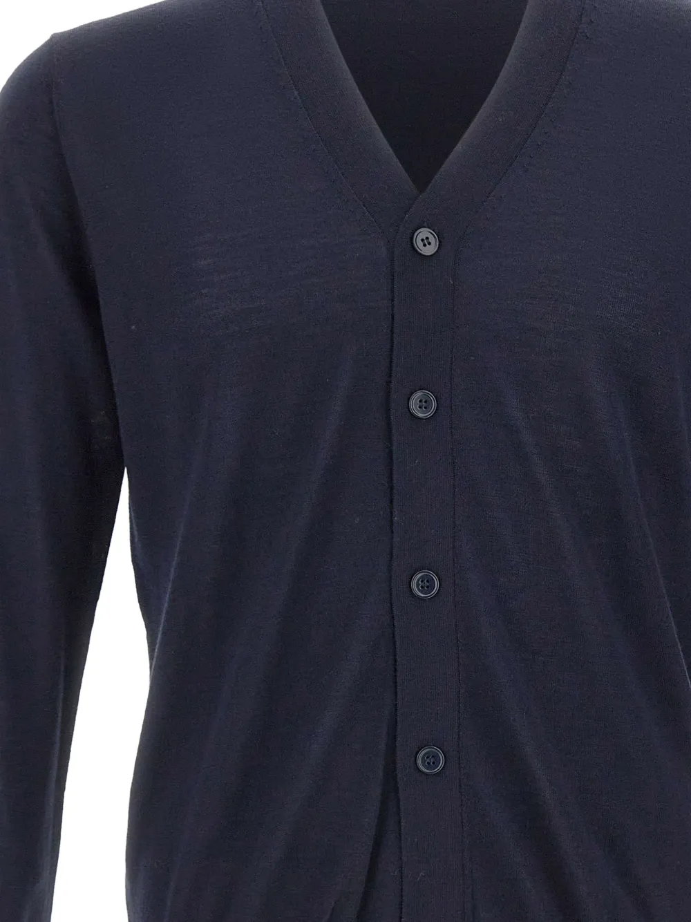 Kangra Vest met V-hals Blauw
