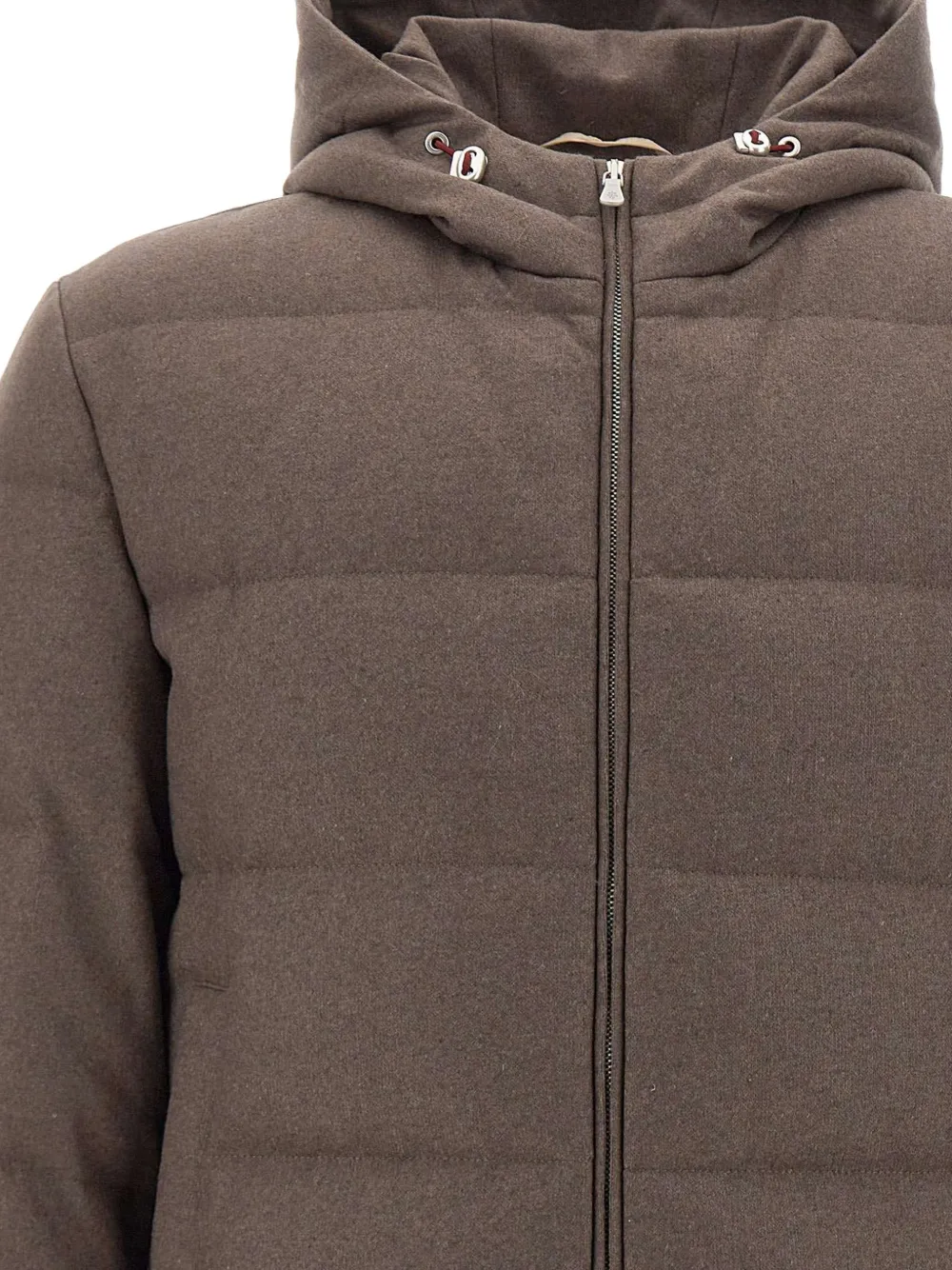 Eleventy quilted cashmere down jacket Bruin