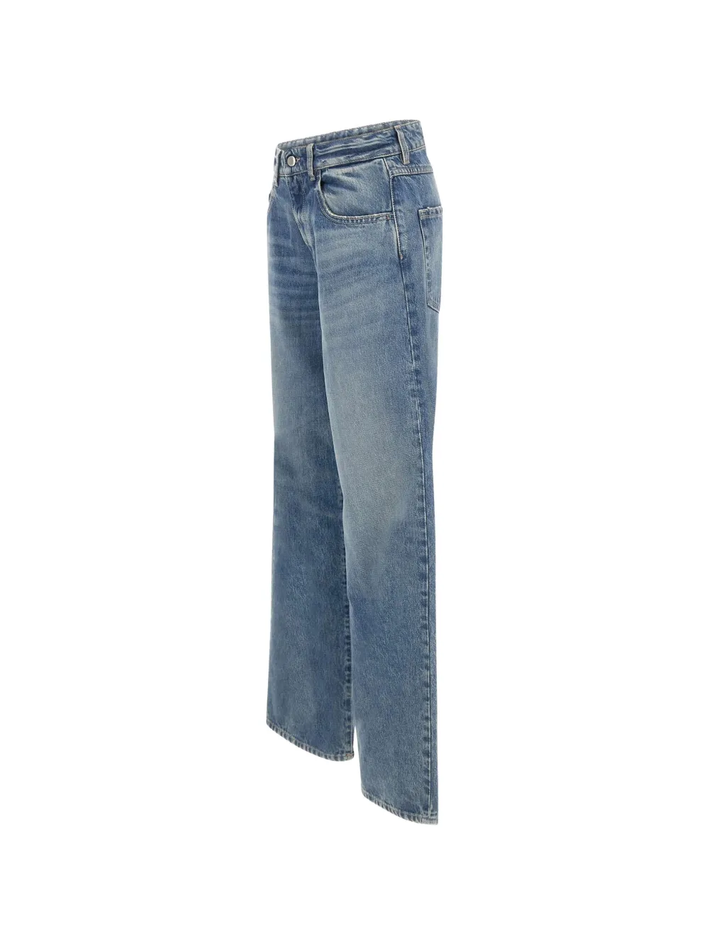 ICON DENIM Bea jeans met wijde pijpen Blauw
