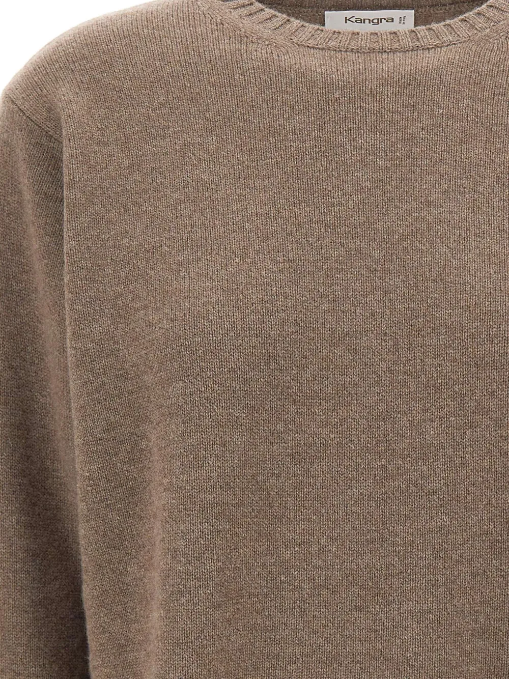 Kangra crew-neck relaxed-fit sweater Bruin