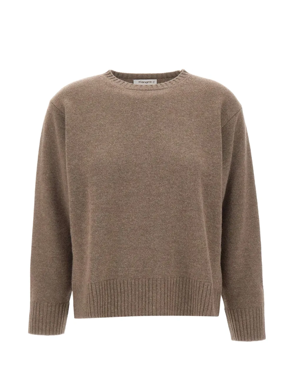 Kangra crew-neck relaxed-fit sweater Bruin