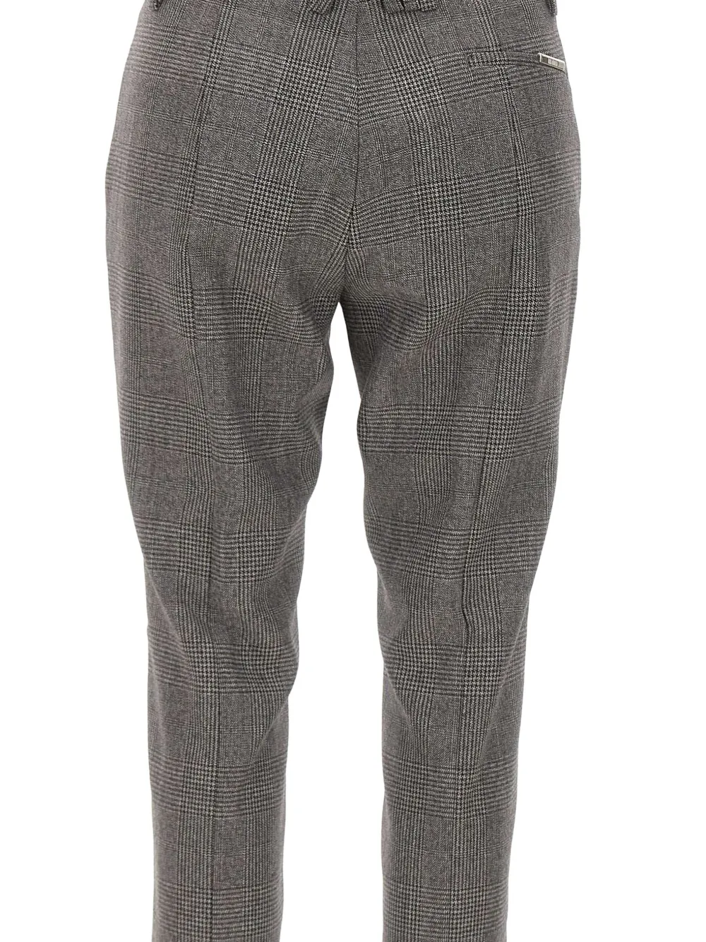 The Attico Prince-of-Wales-check trousers Grijs