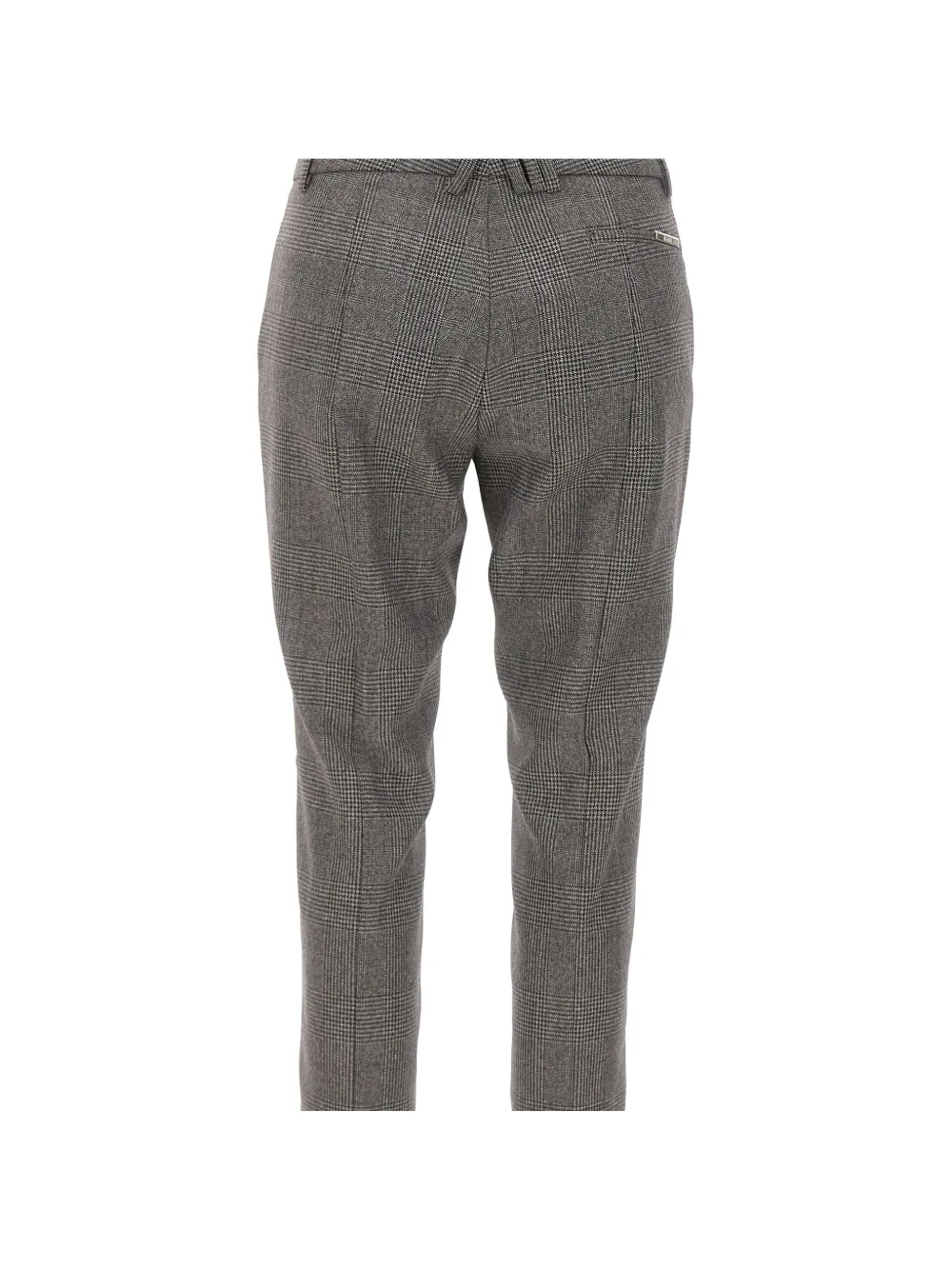 The Attico Prince-of-Wales-check trousers Grijs