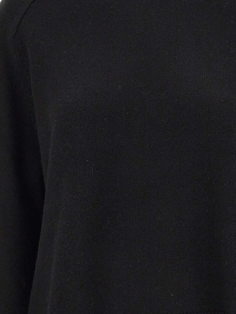 Soft Goat cashmere sweater Zwart