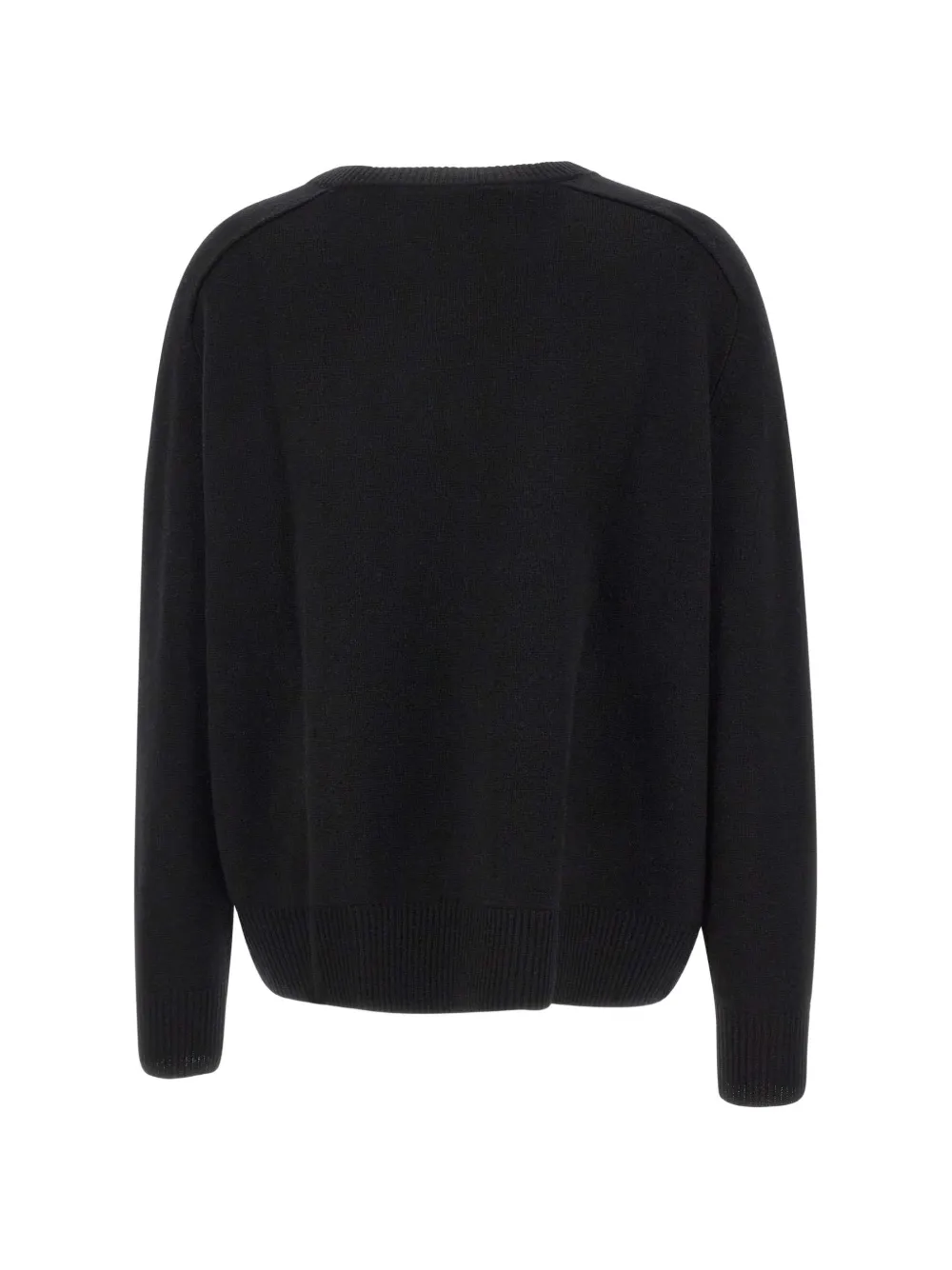Soft Goat cashmere sweater Zwart