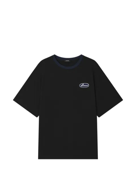 We11done logo-patch T-shirt