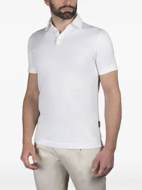 Moorer short-sleeve polo shirt