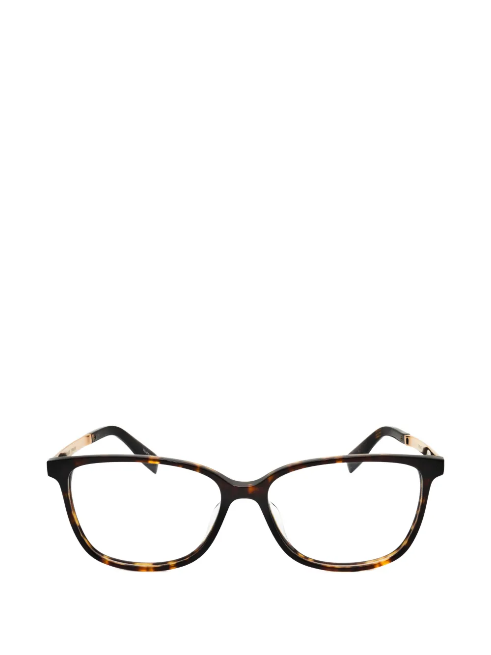 Trussardi トータスシェル キャットアイメガネフレーム | ブラウン | Image 1