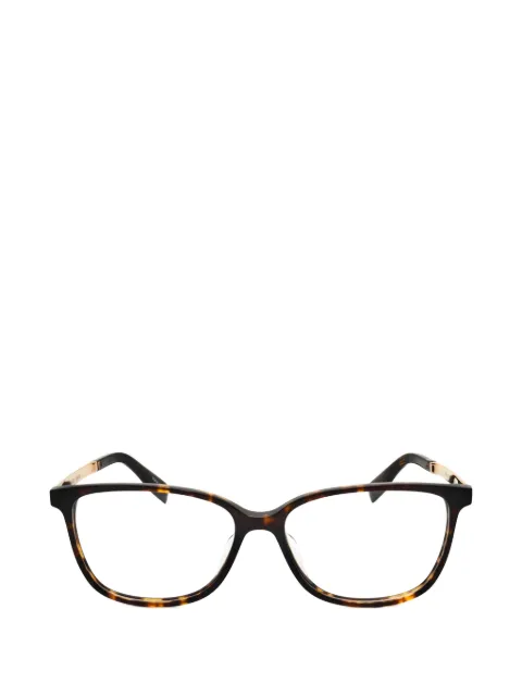 Trussardi tortoiseshell-effect cat-eye glasses