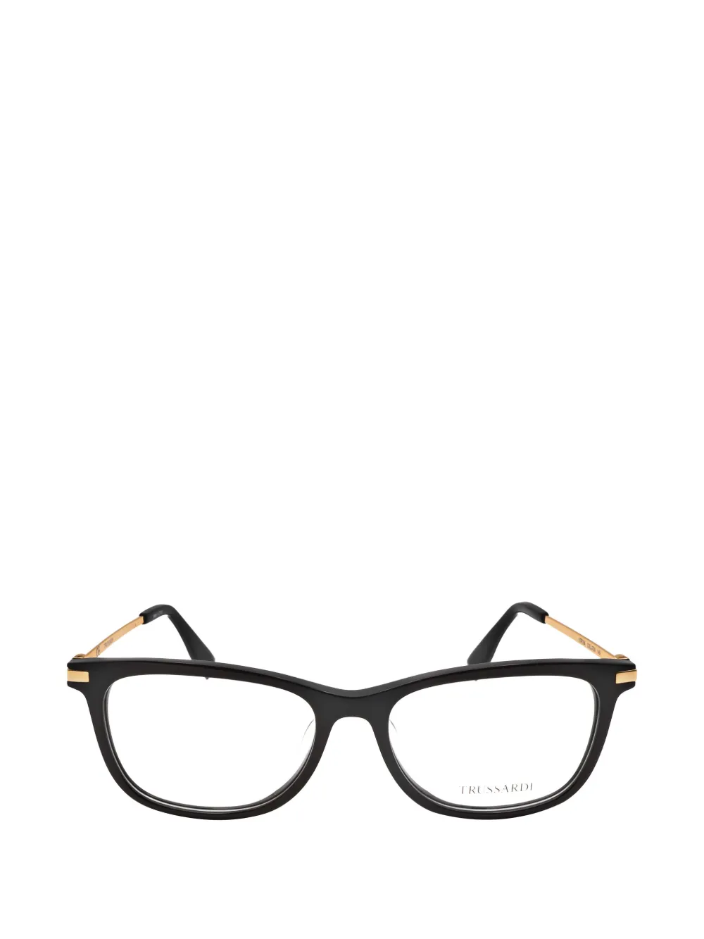 Trussardi lunettes de vue à monture rectangulaire - Noir Trussardi lunettes de vue à monture rectangulaire - Noir