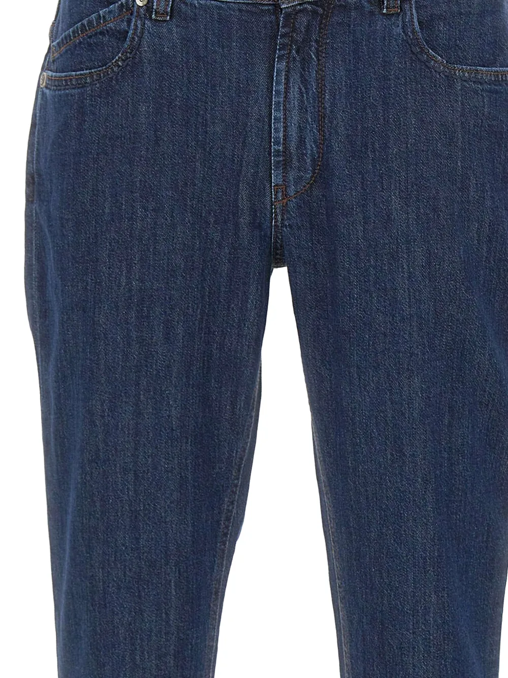 Re-Hash Rubens slim-fit jeans Blauw