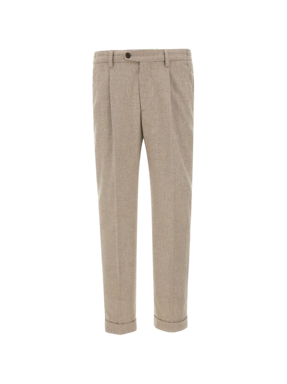 DEVORE pleated brushed trousers | Neutrals | Image 1
