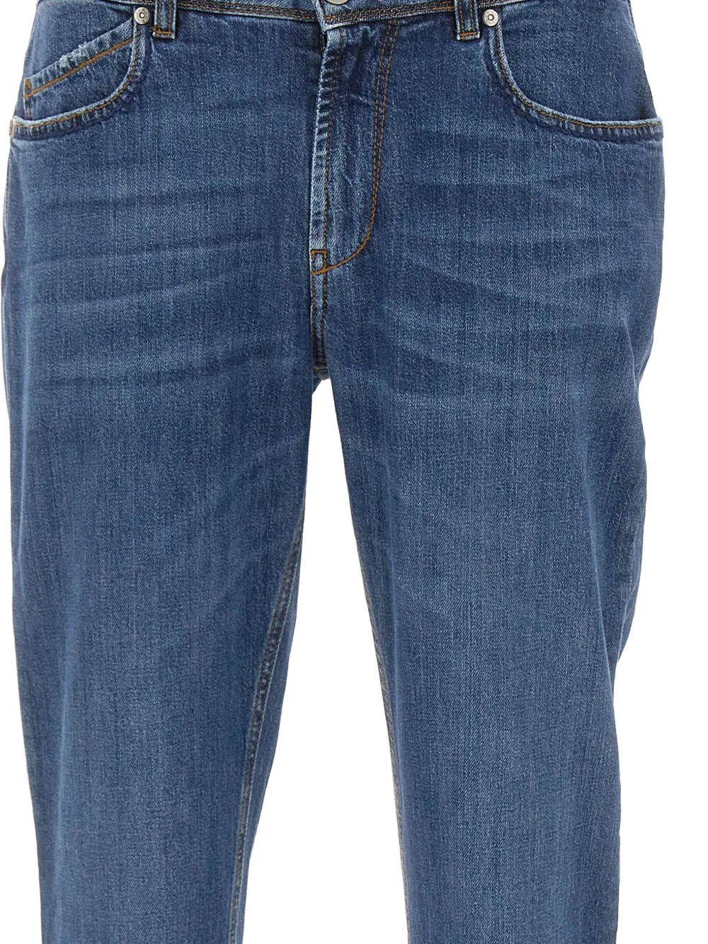 Re-Hash Rubens jeans met stonewashed-effect Blauw