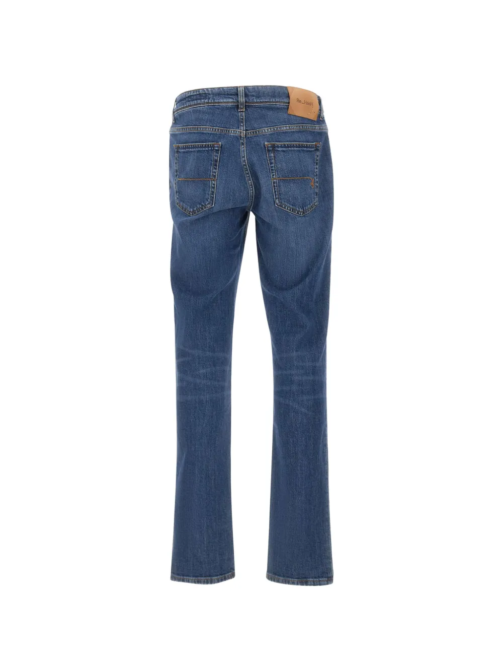Re-Hash Rubens jeans met stonewashed-effect Blauw