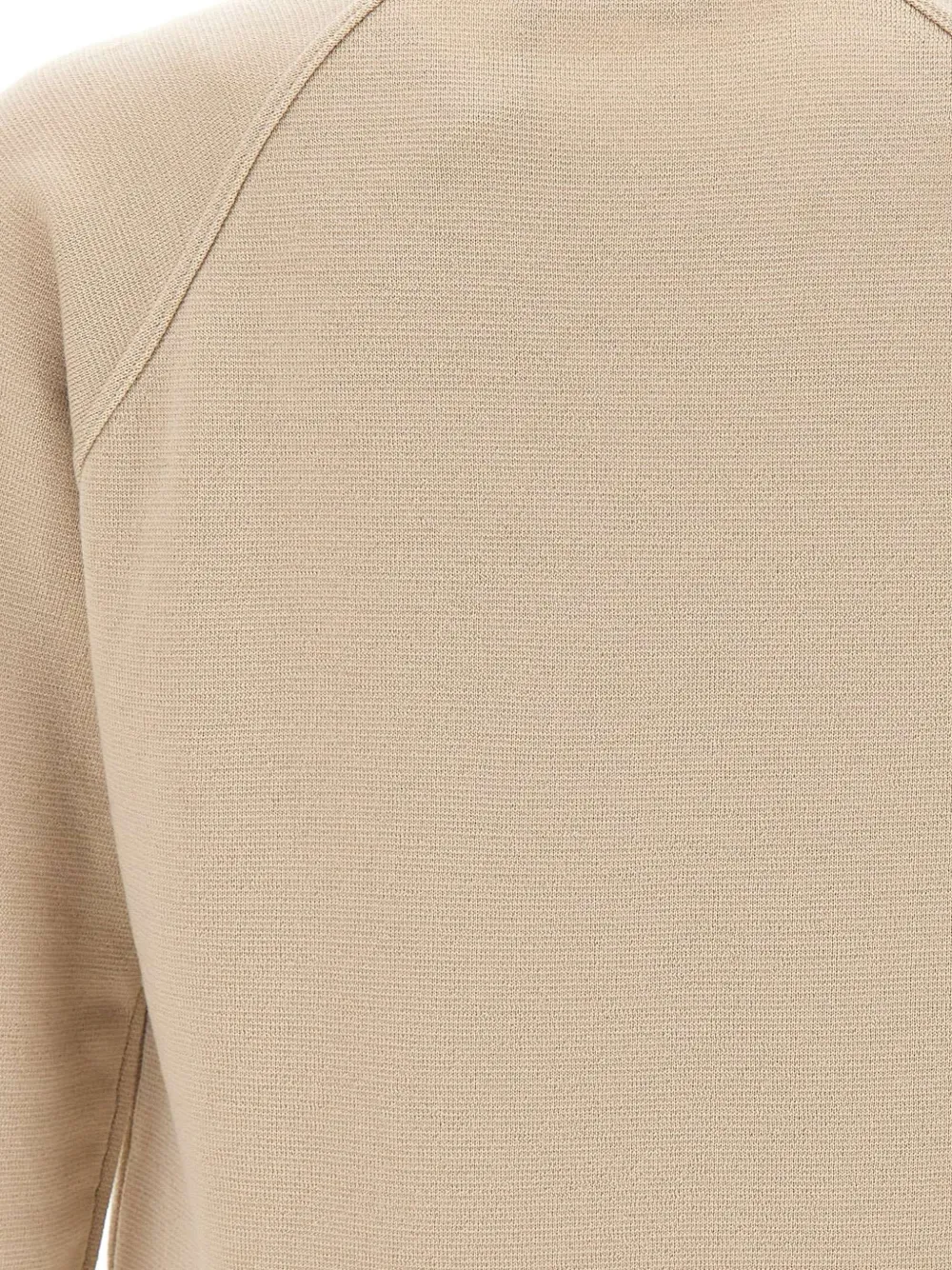 Filippo De Laurentiis raglan-sleeve sweater Beige
