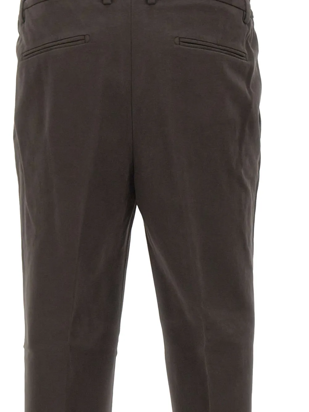 DEVORE Geplooide broek met cuffs Bruin