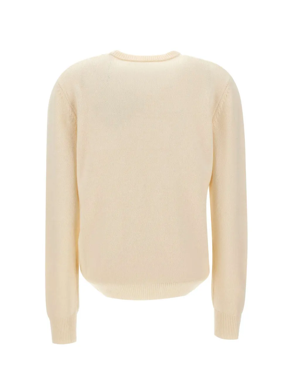 MC2 Saint Barth New Queen rhinestone-embellished sweater Beige