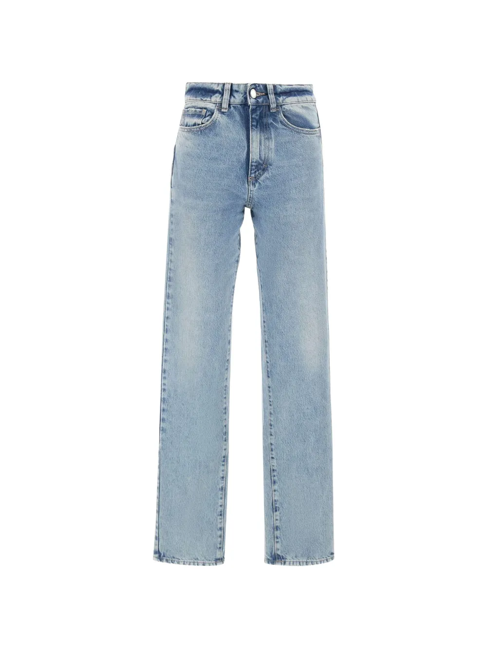 ICON DENIM Foxy straight-cut jeans - Blau