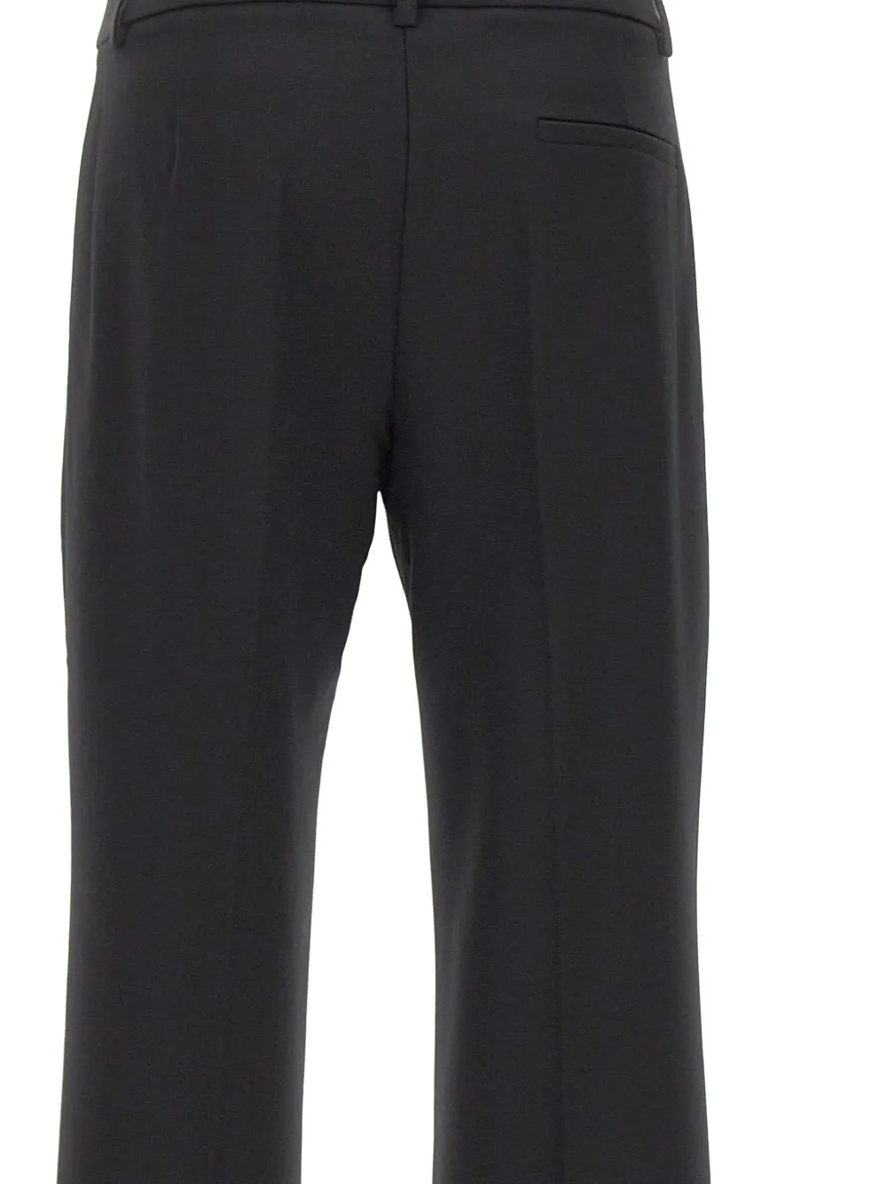 THE ANDAMANE Gladys tuxedo silk-satin stripe trousers Zwart